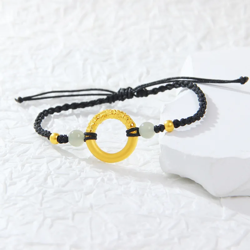 Inker Good Stone Gold Bracelet Unisex-6