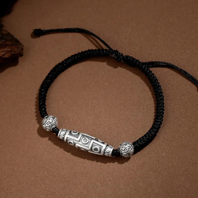Inker Good Stone 999 Fine Silver Bracelets Unisex-5