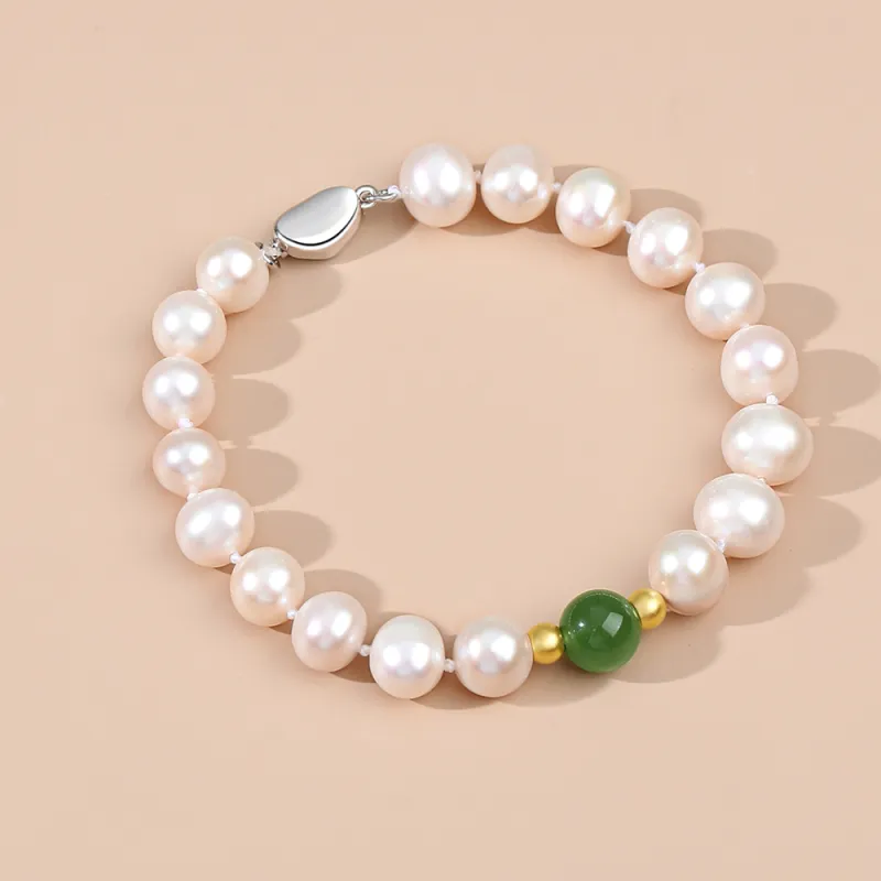 Inker Good Stone Pearl Bracelets Women's-5