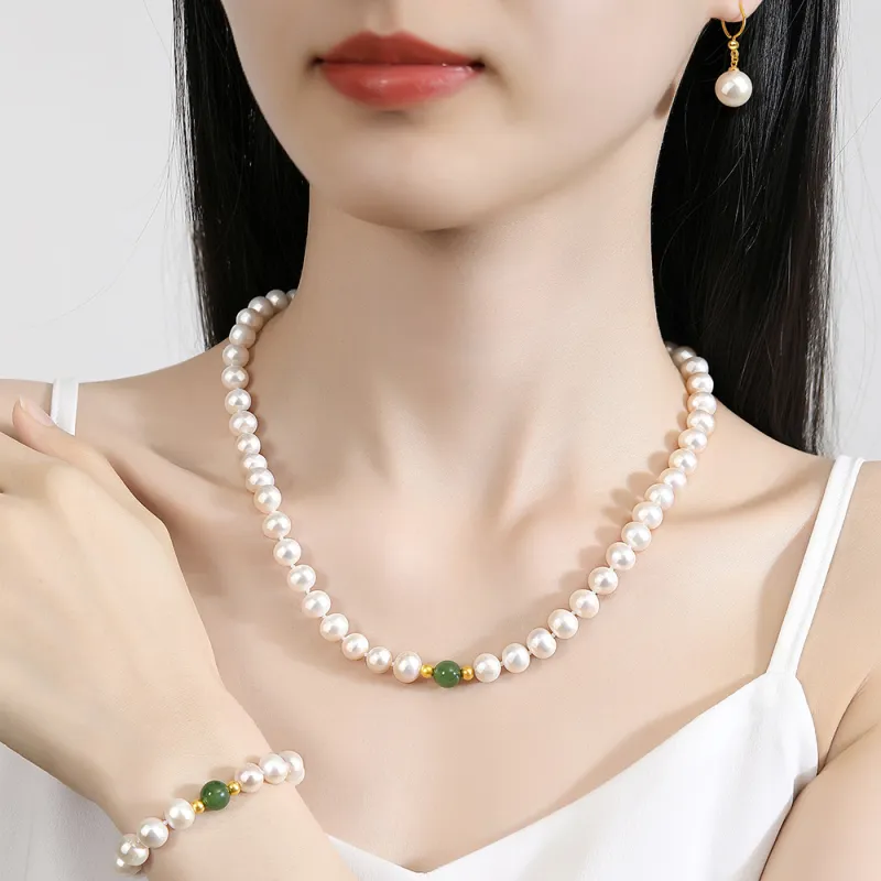 Inker Good Stone Pearl Bracelets Women's-2
