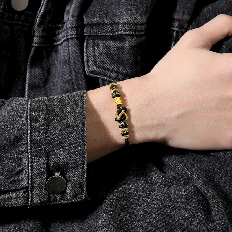 Inker Good Stone Gold Bracelet Unisex-2