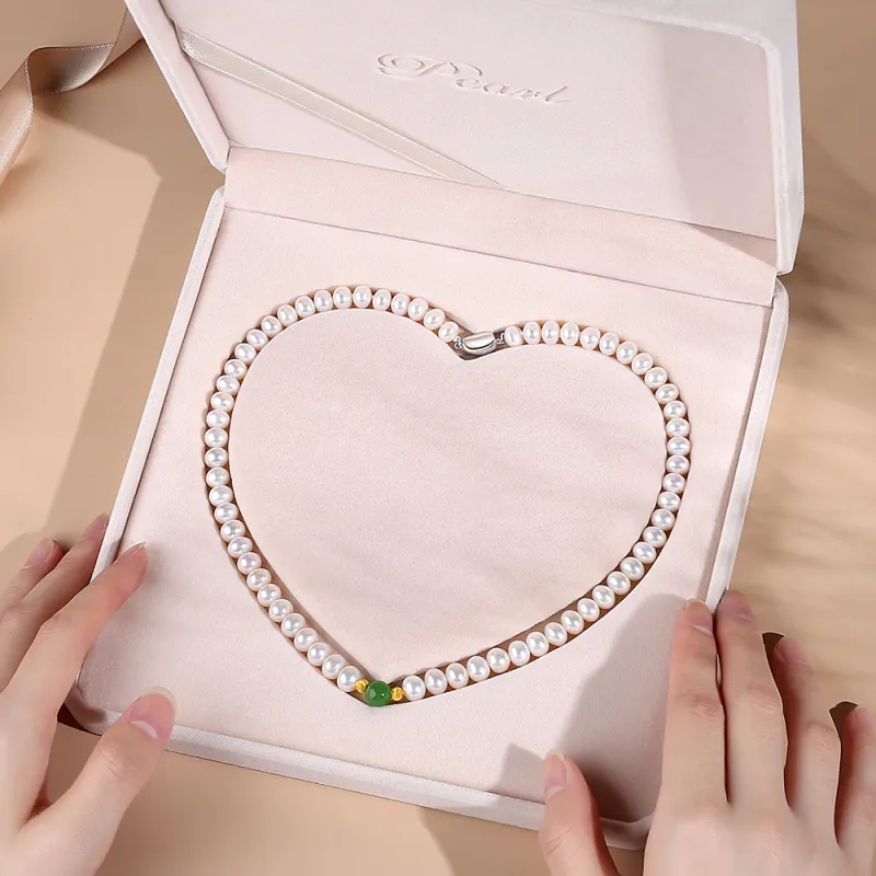 Inker Good Stone Pearl Necklaces Women's-4