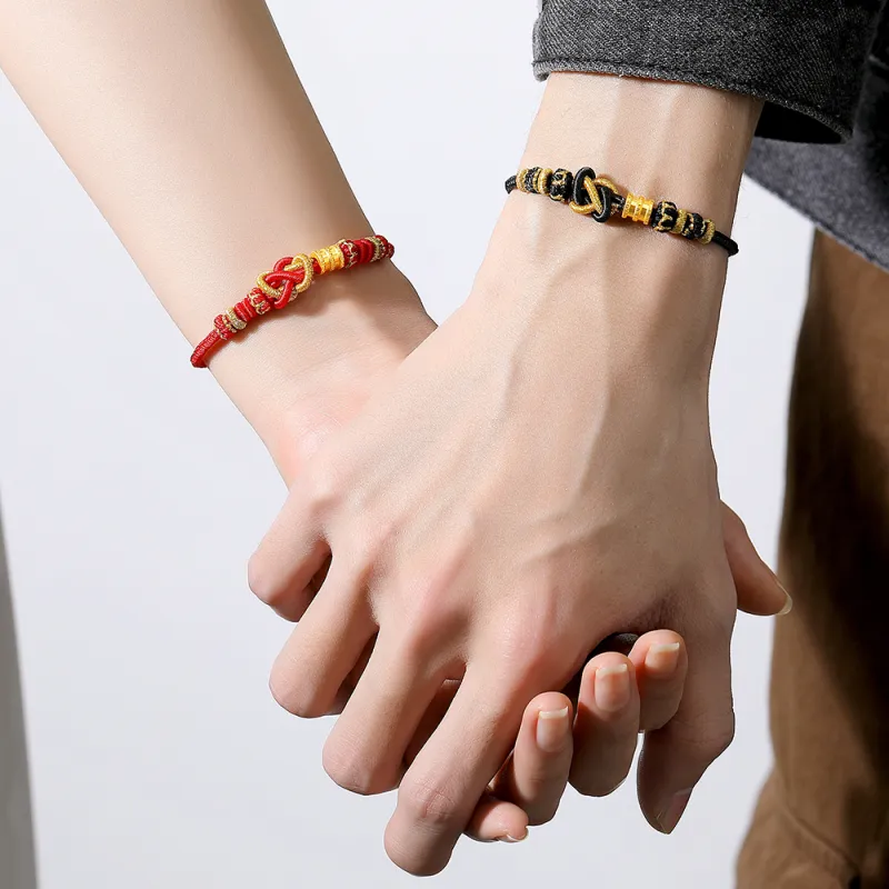 Inker Good Stone Gold Bracelet Unisex-4