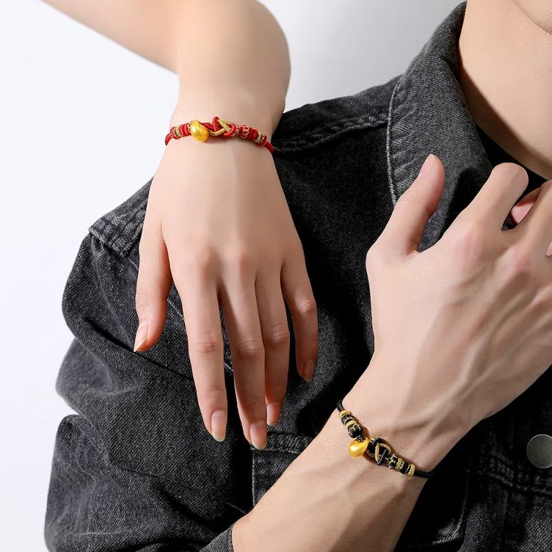 Inker Good Stone Gold Bracelet Unisex-4