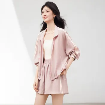 XINFEIYU Casual Suit Women's Pink