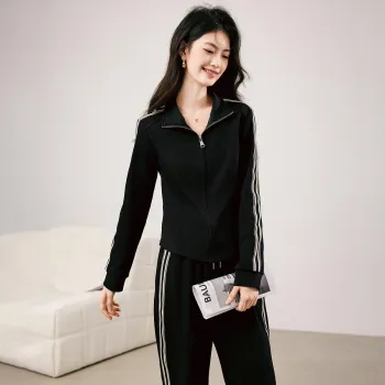 XINFEIYU Casual Suit Women's Black