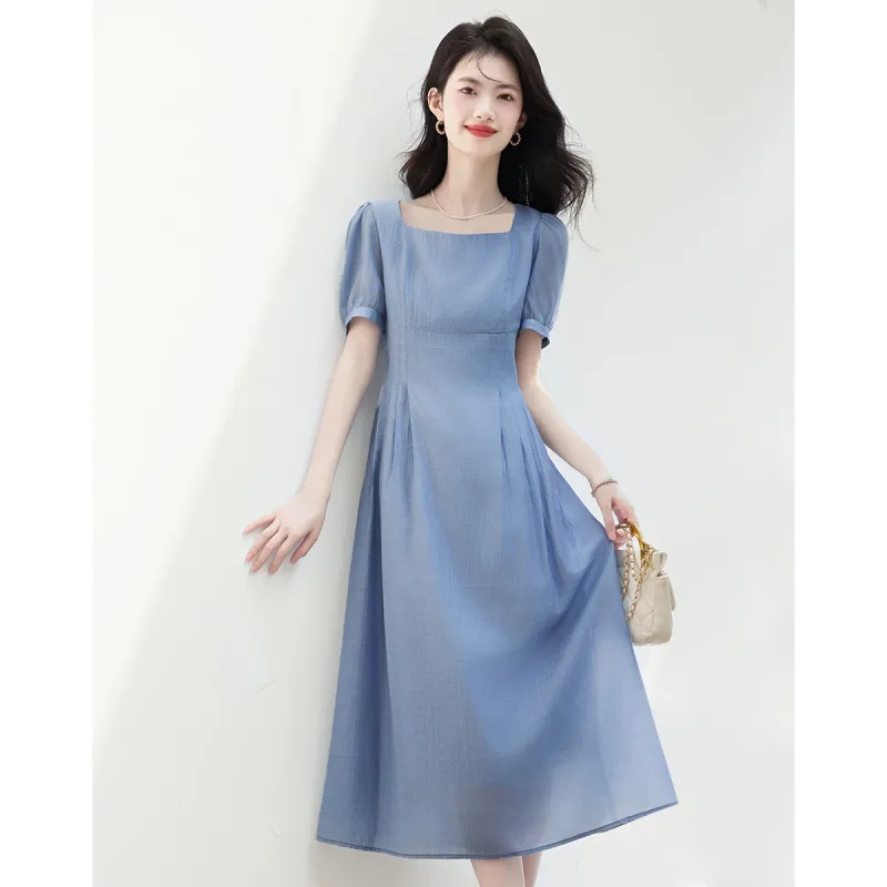 XINFEIYU Short Sleeved Dress Women's-2