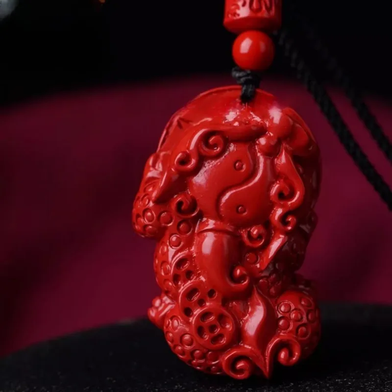 Sima Is Ethereal Cinnabar Pendants Unisex-1
