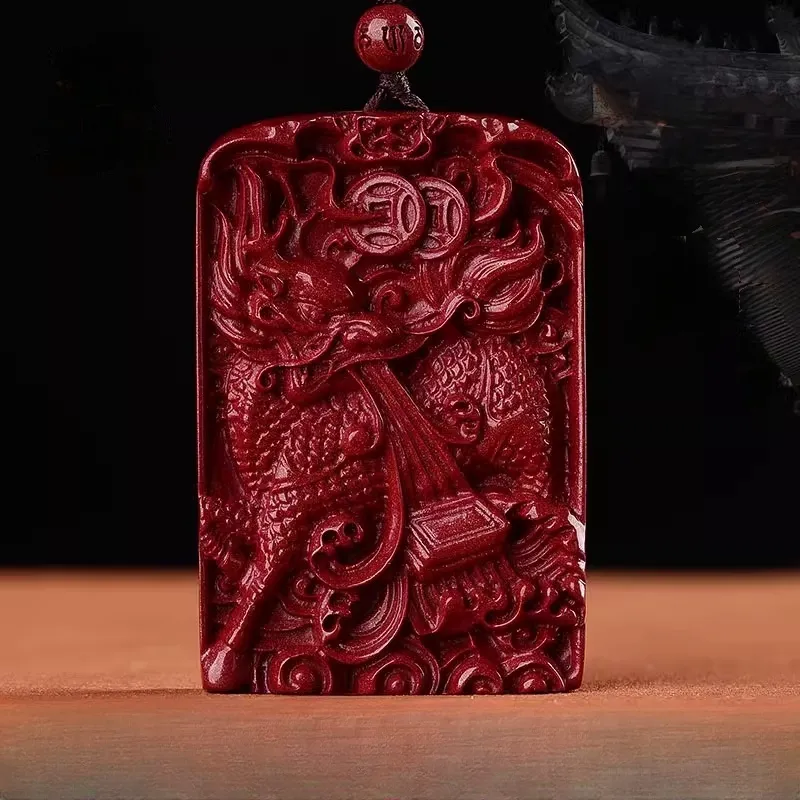 Sima Is Ethereal Cinnabar Pendants Unisex-1