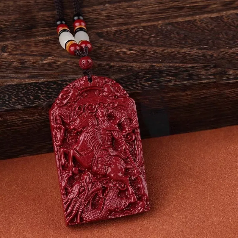 Sima Is Ethereal Cinnabar Pendants Unisex-2