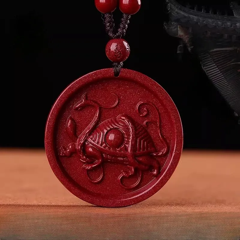 Sima Is Ethereal Cinnabar Pendants Unisex-1