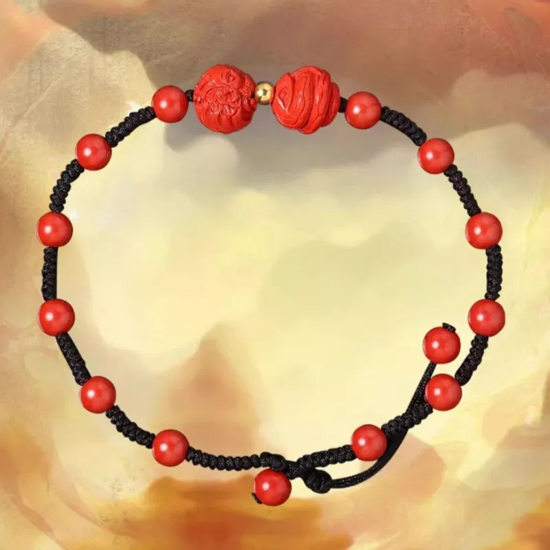 Sima Is Ethereal Reconstructed Cinnabar Anklets Unisex-1