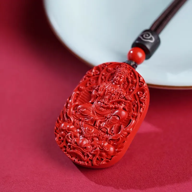 Sima Is Ethereal Cinnabar Pendants Unisex-3
