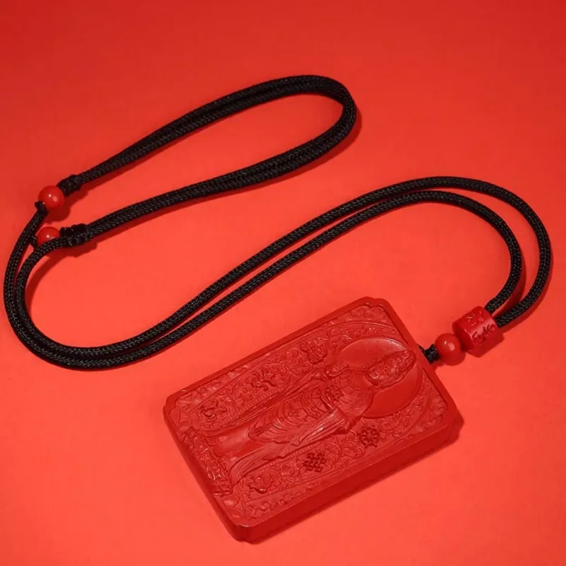 Sima Is Ethereal Cinnabar Pendants Unisex-2
