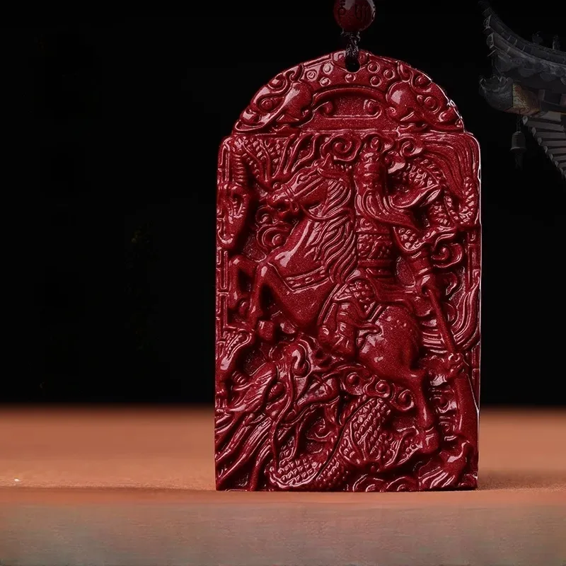 Sima Is Ethereal Cinnabar Pendants Unisex-1