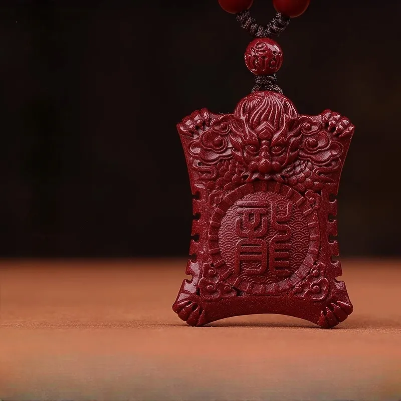 Sima Is Ethereal Cinnabar Pendants Unisex-1