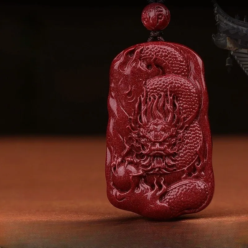 Sima Is Ethereal Cinnabar Pendants Unisex-2