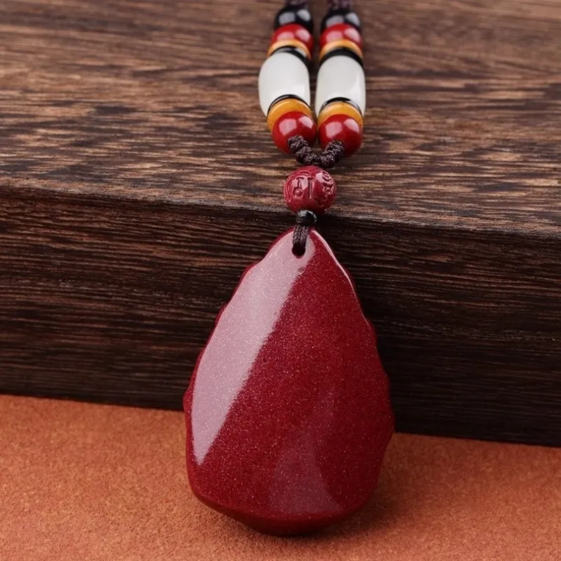 Sima Is Ethereal Cinnabar Pendants Unisex-2