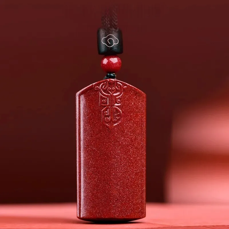 Sima Is Ethereal Cinnabar Pendants Unisex-1