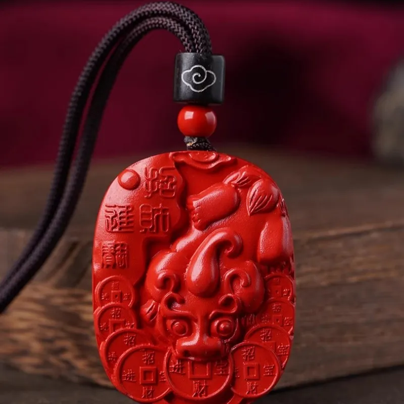 Sima Is Ethereal Cinnabar Pendants Unisex-1