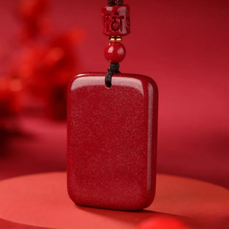 Sima Is Ethereal Cinnabar Pendants Unisex-1