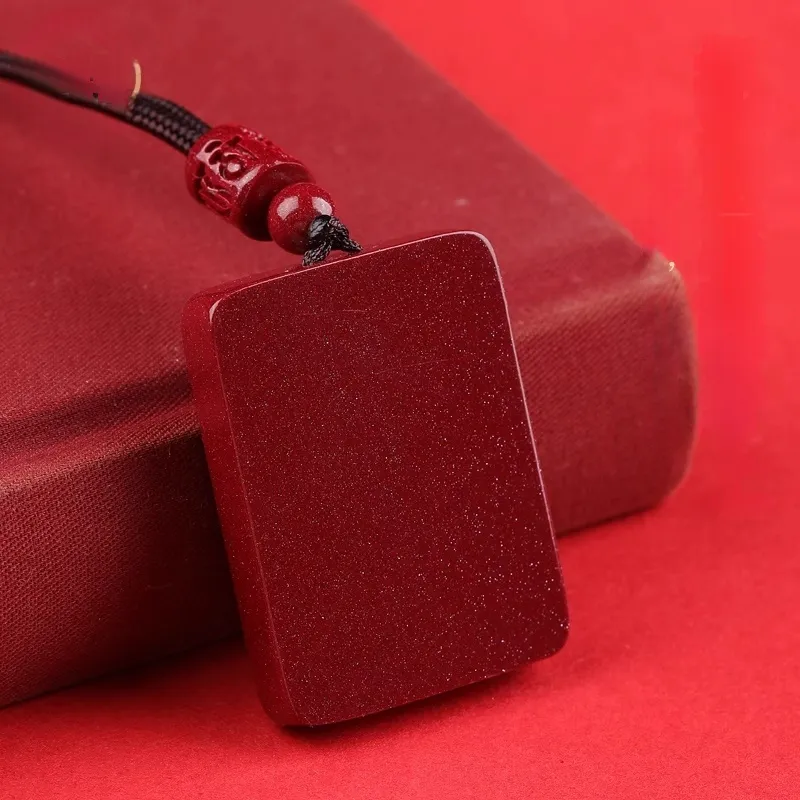 Sima Is Ethereal Cinnabar Pendants Unisex-2