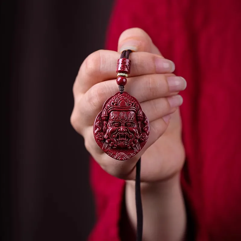 Sima Is Ethereal Cinnabar Pendants Unisex-2