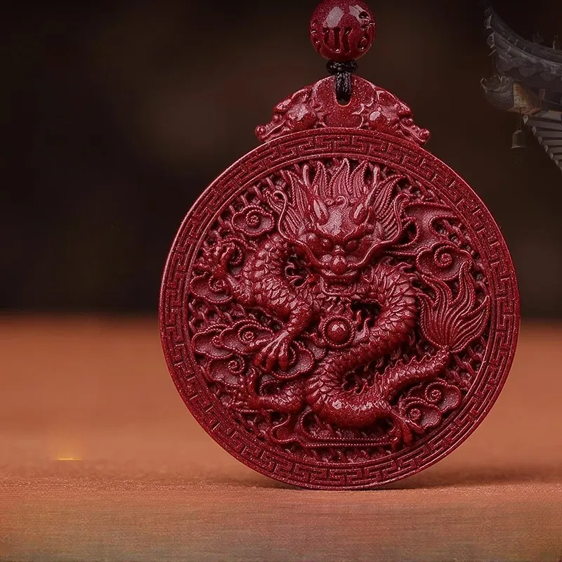 Sima Is Ethereal Cinnabar Pendants Unisex-2