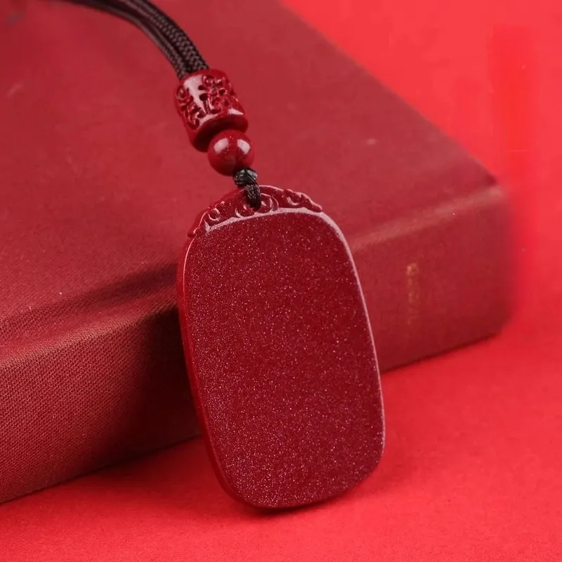 Sima Is Ethereal Cinnabar Pendants Unisex-2