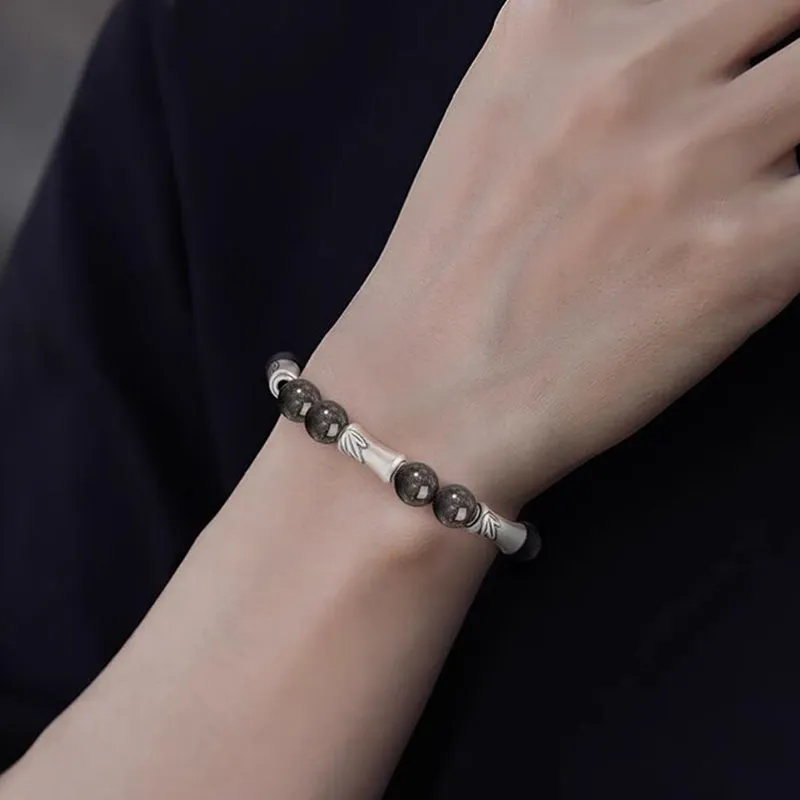 Sima Is Ethereal Obsidian Bracelets Unisex-2