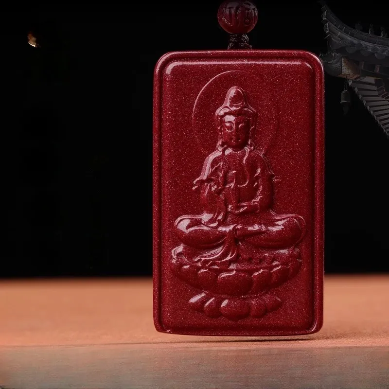 Sima Is Ethereal Cinnabar Pendants Unisex-1