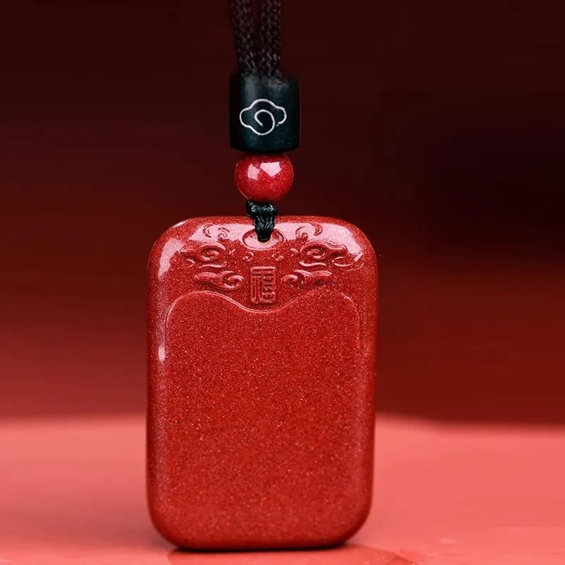 Sima Is Ethereal Cinnabar Pendants Unisex-1