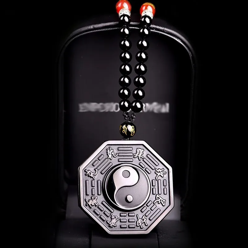 Sima Is Ethereal Obsidian Pendants Unisex-2