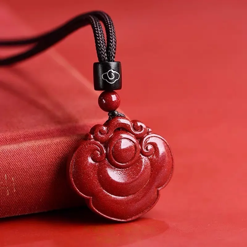 Sima Is Ethereal Cinnabar Pendants Unisex-3