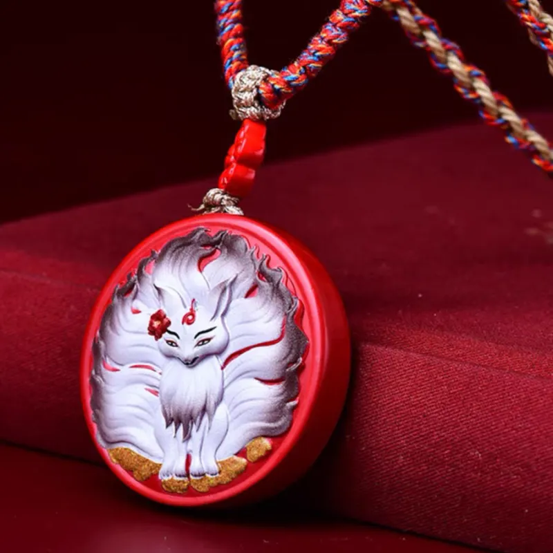 Sima Is Ethereal Cinnabar Pendants Unisex-2
