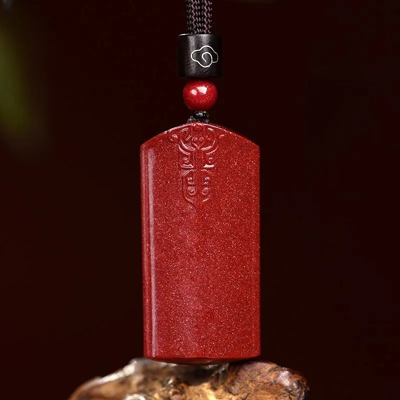 Sima Is Ethereal Cinnabar Pendants Unisex-2