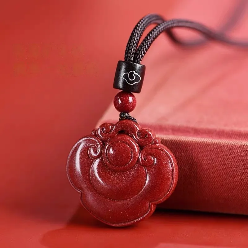 Sima Is Ethereal Cinnabar Pendants Unisex-2