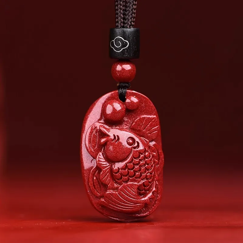 Sima Is Ethereal Cinnabar Pendants Unisex-1