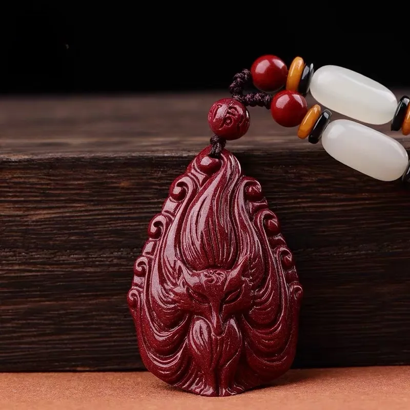 Sima Is Ethereal Cinnabar Pendants Unisex-2