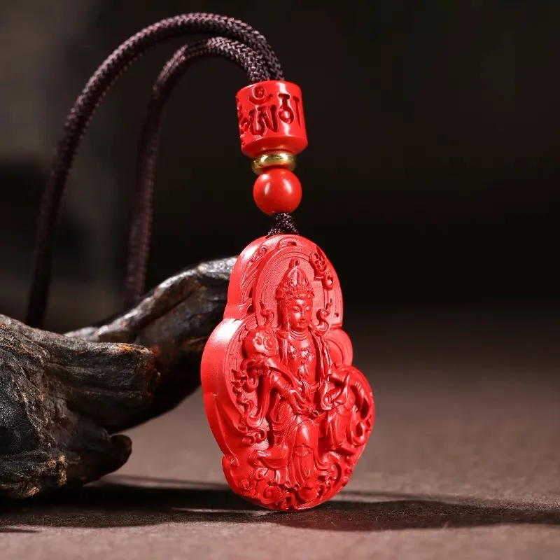 Sima Is Ethereal Cinnabar Pendants Unisex-3