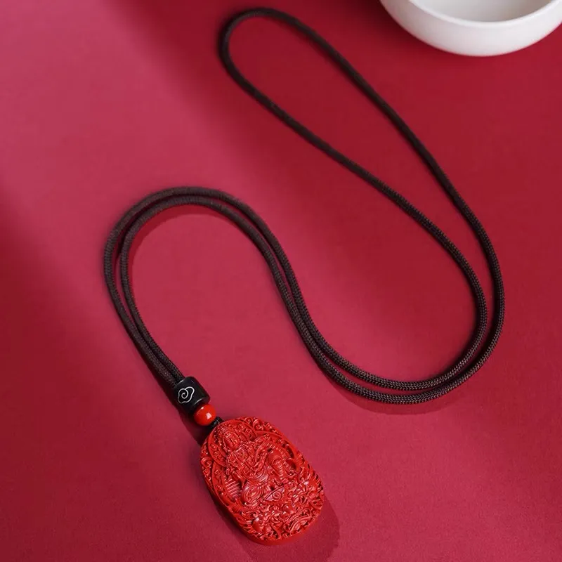 Sima Is Ethereal Cinnabar Pendants Unisex-6