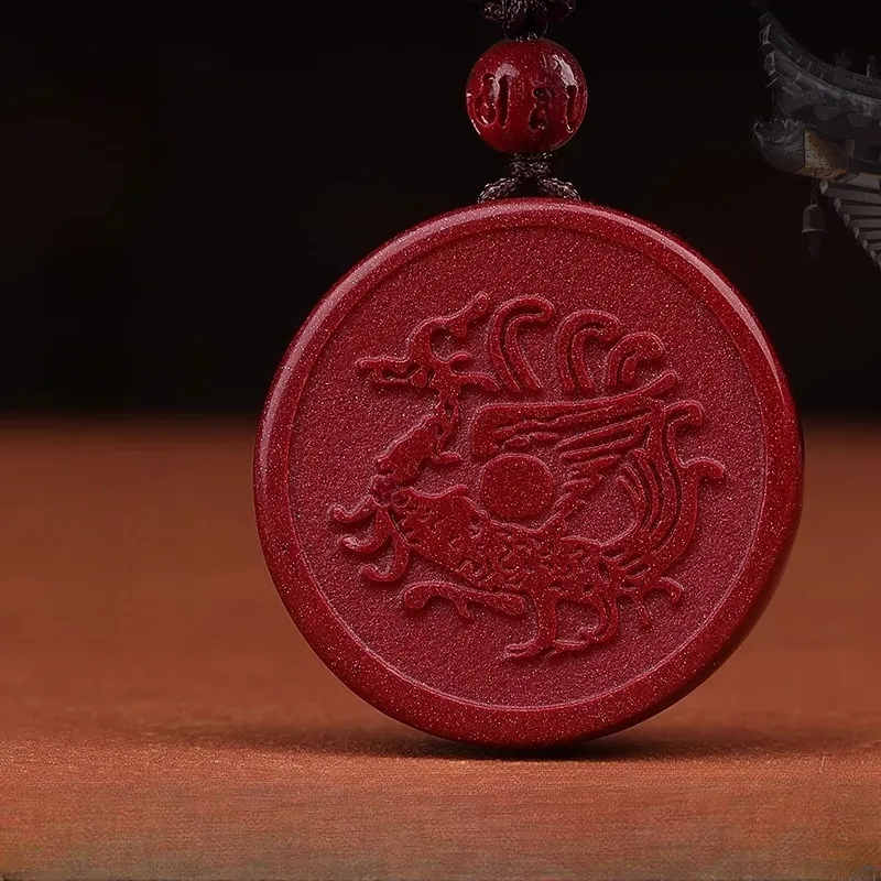 Sima Is Ethereal Cinnabar Pendants Unisex-1