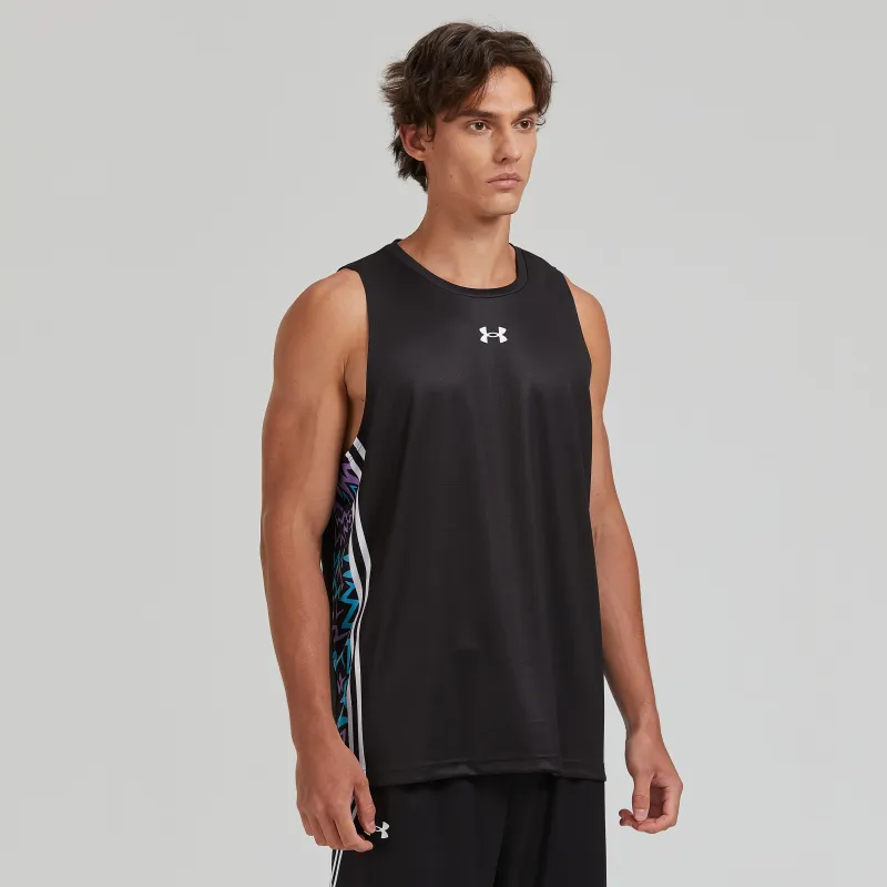 Under Armour Basketball Jerseys Unisex Black-5