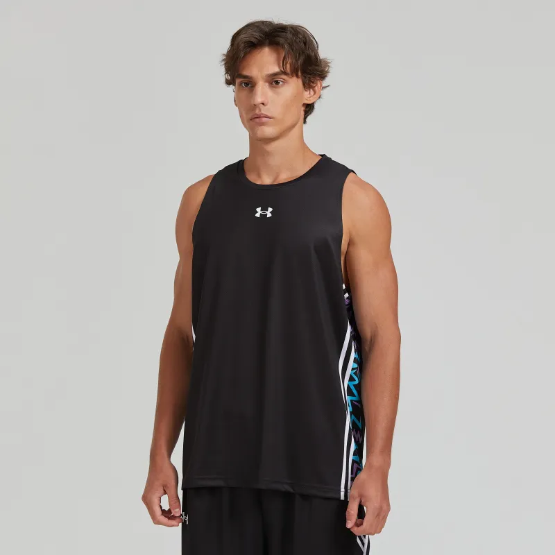 Under Armour Basketball Jerseys Unisex Black-3