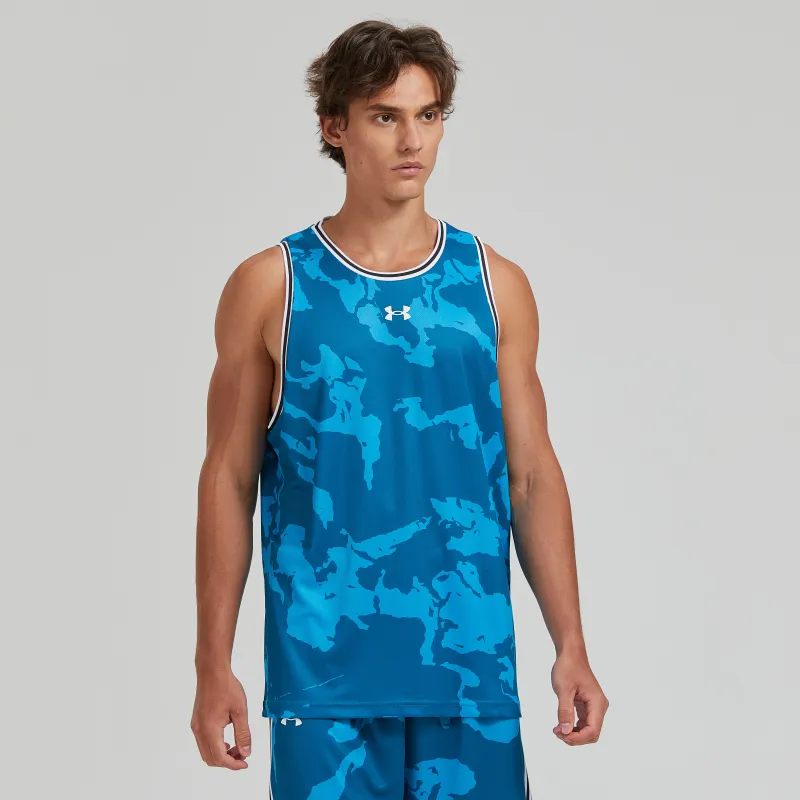Under Armour Basketball Jerseys Unisex Blue-5