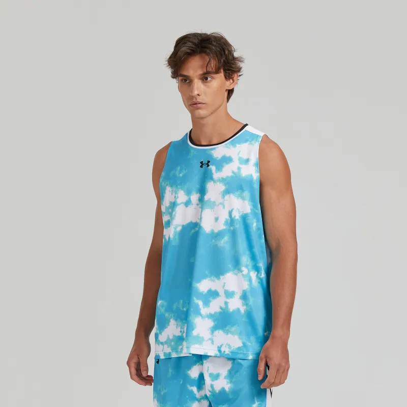 Under Armour Basketball Tank Top Unisex Light Blue-4