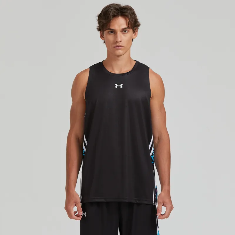 Under Armour Basketball Jerseys Unisex Black-4
