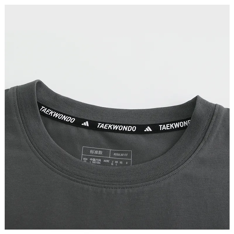 Adidas T Shirts Unisex Gray-2