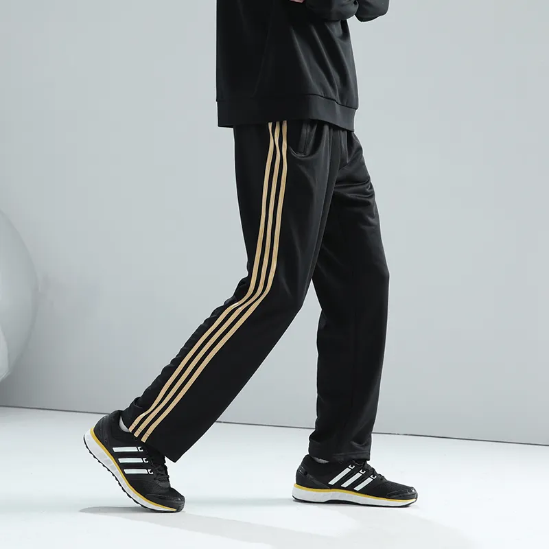 Adidas TAEKWONDO Casual Pants Unisex Black Gold-3