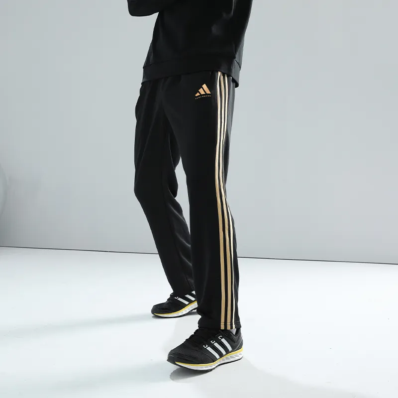Adidas TAEKWONDO Casual Pants Unisex Black Gold-4